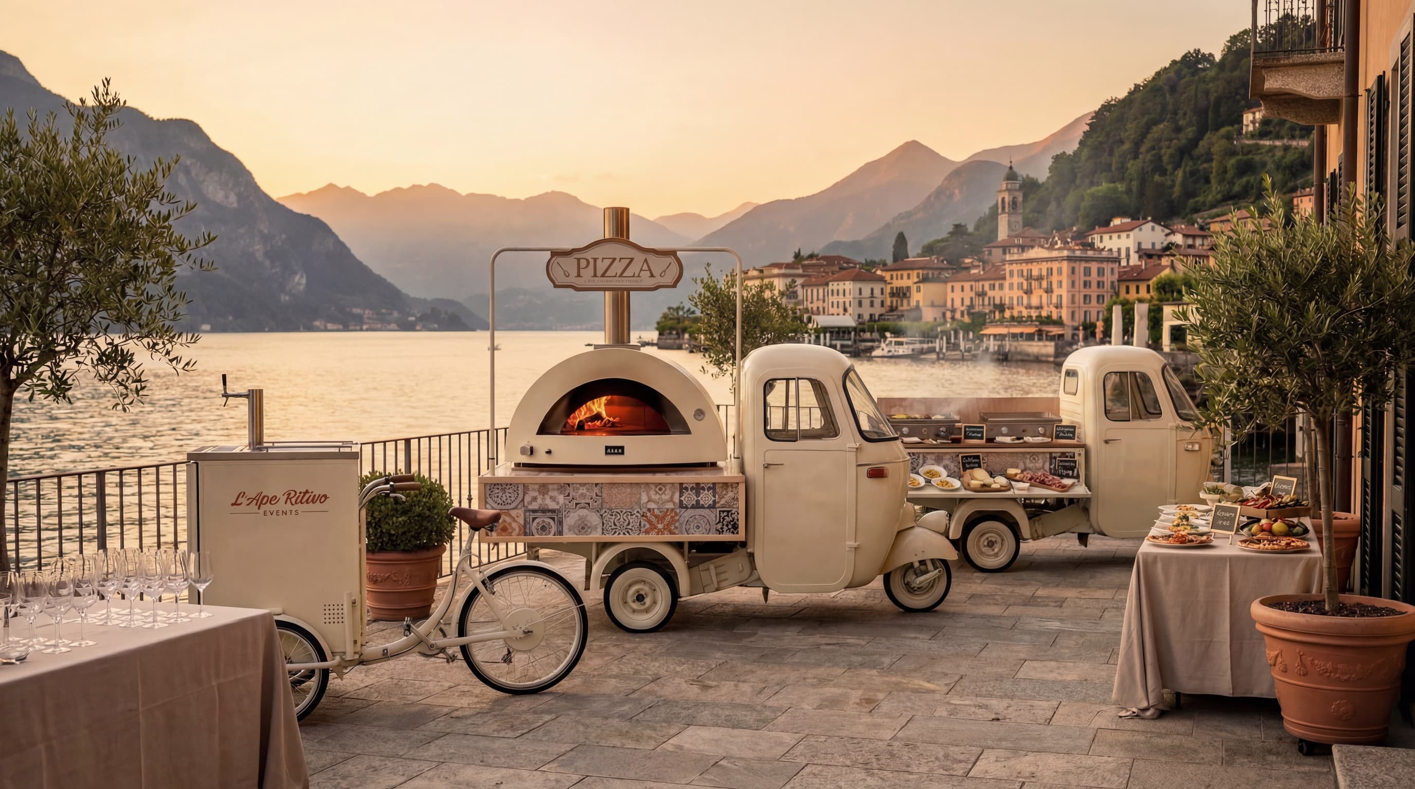 Festa privata al lago