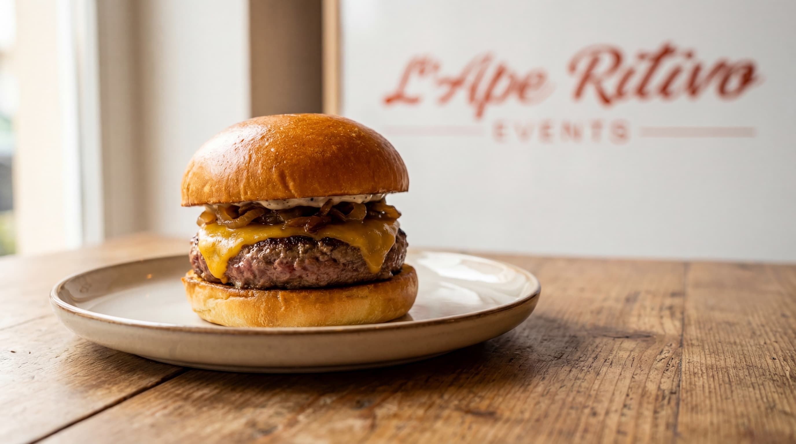 Burger gourmet L'Ape Ritivo